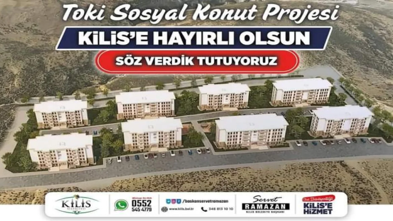 Kilis Belediyesi'nden TOKİ müjdesi