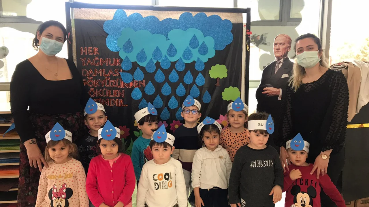 Manisalı minikler Dünya Su Günü'nü kutladı