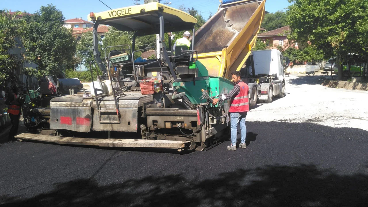 Kocaeli Dilovası’nda üstyapı çalışmaları sürüyor