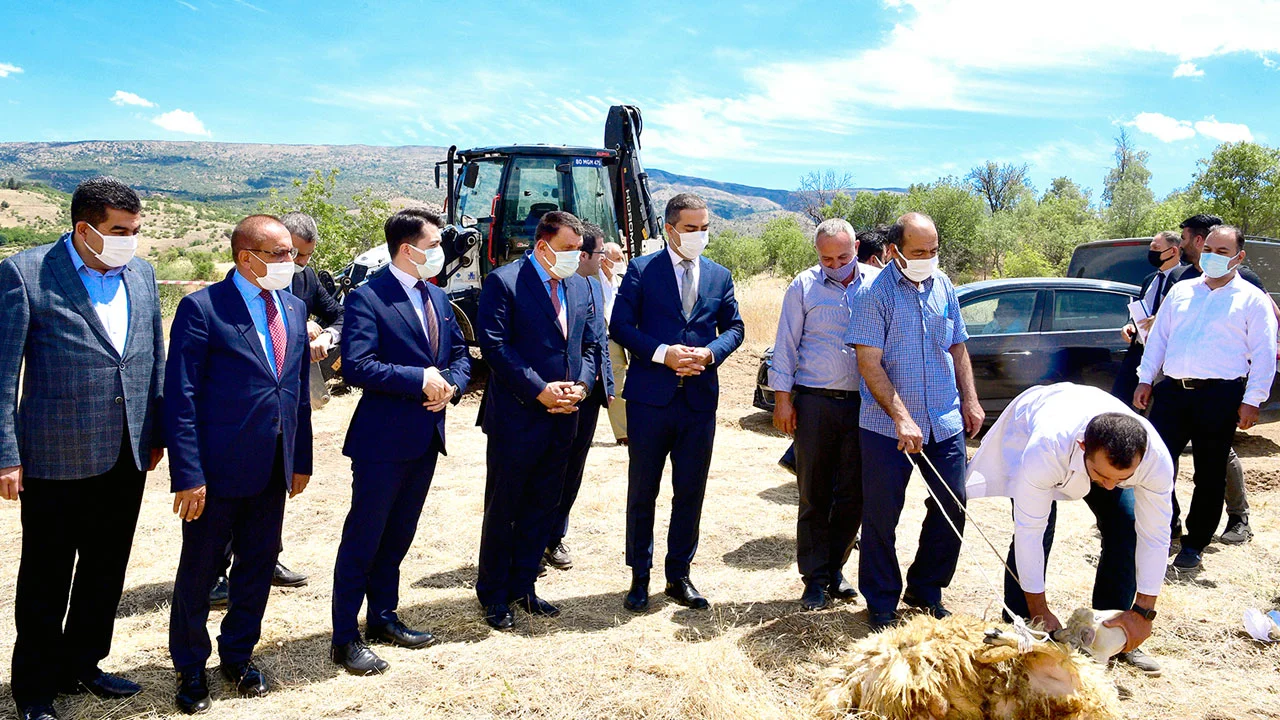 Malatya Doğanyol Atıksu Arıtma Tesisi’ne kurbanlı temel