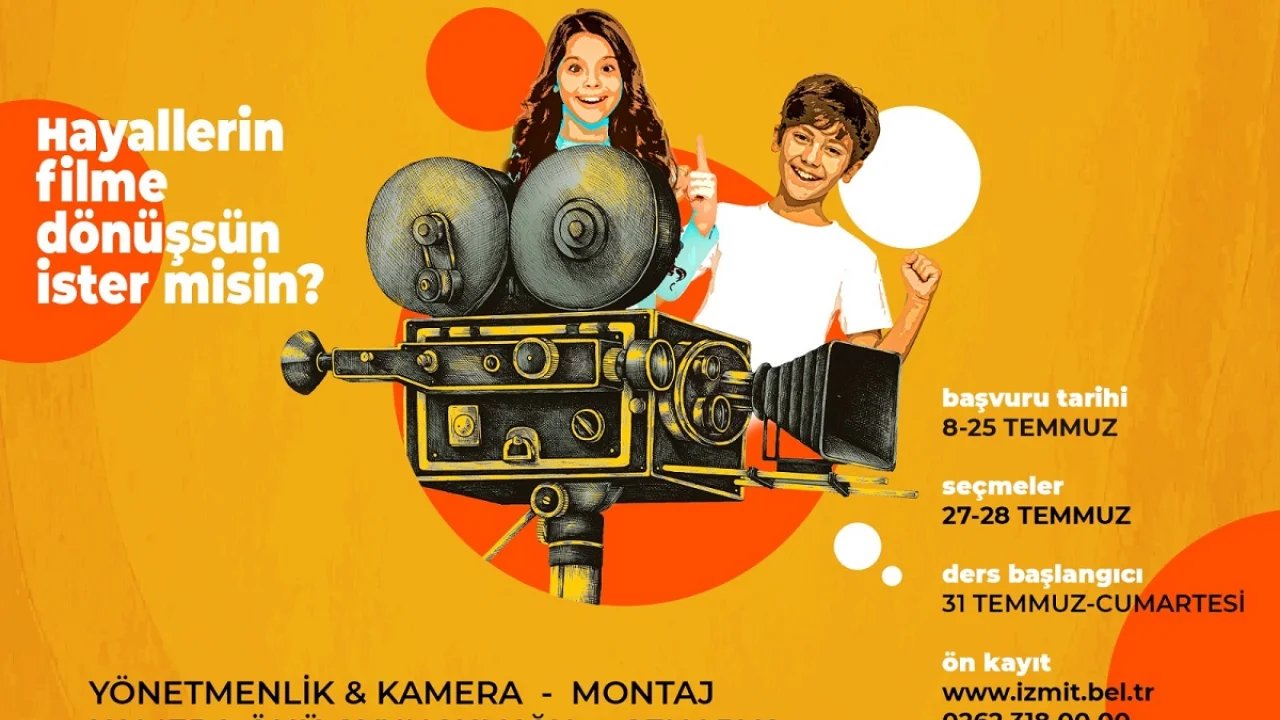 Çocukların hayalleri filme dönüşecek!
