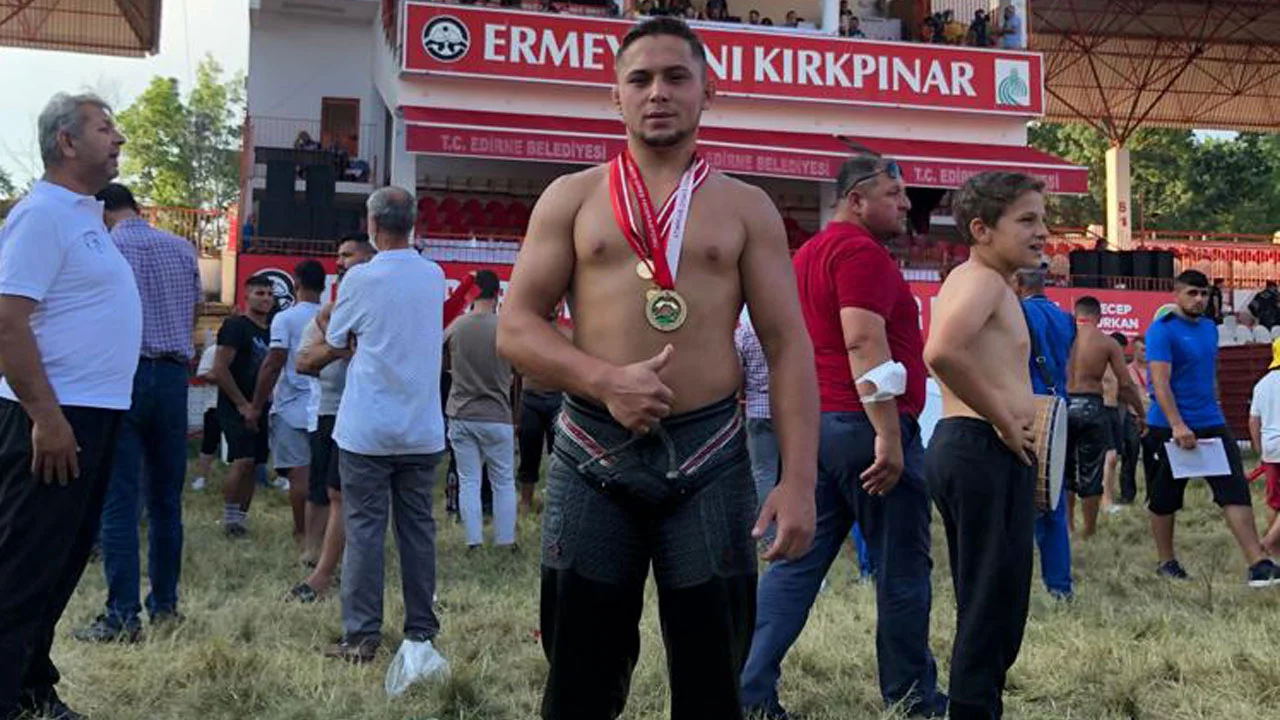 Muğlalı güreşçi Kırkpınar’da birinci oldu
