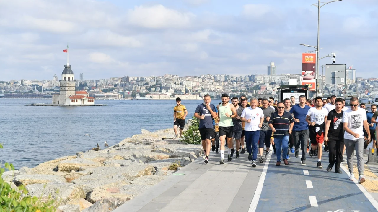 Üsküdar’da halk koşusu