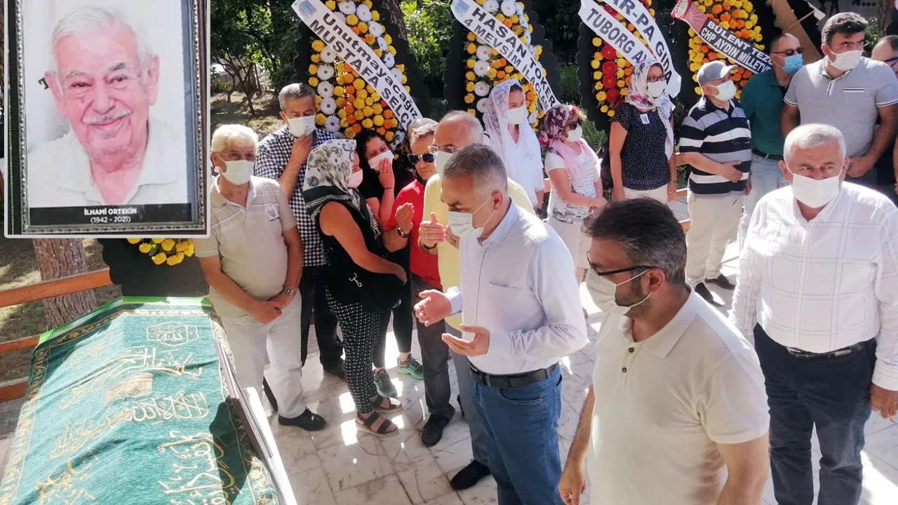 Aydın’da eski başkan son yolculuğuna uğurlandı