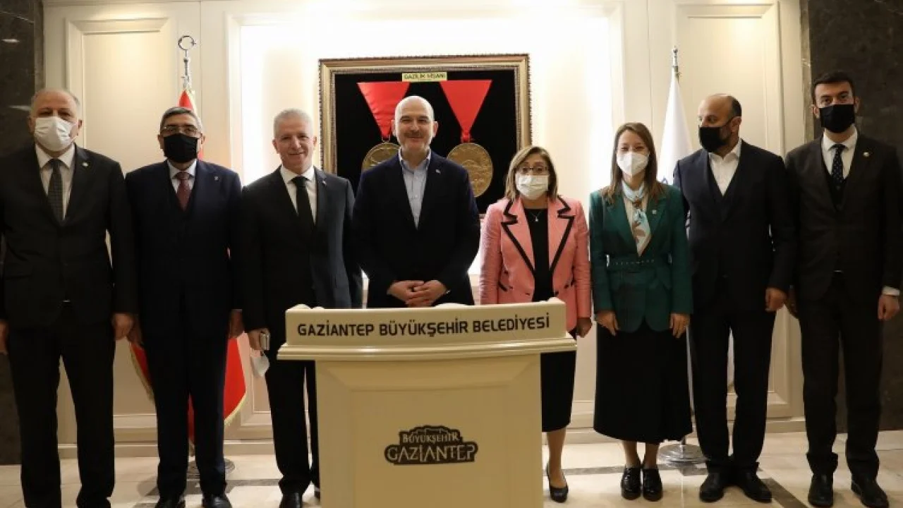 Bakan Soylu'dan Gaziantep ziyareti -