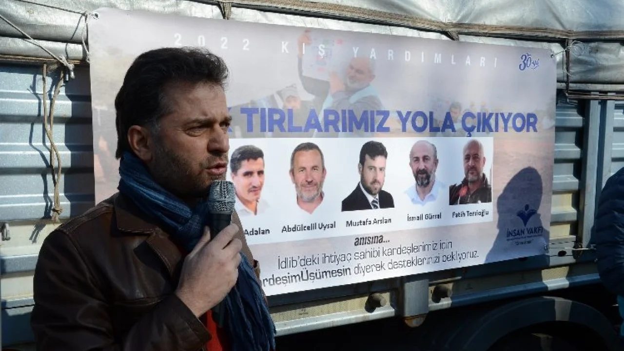 İMH Bursa'nın yardım eli İdlib'e uzandı -