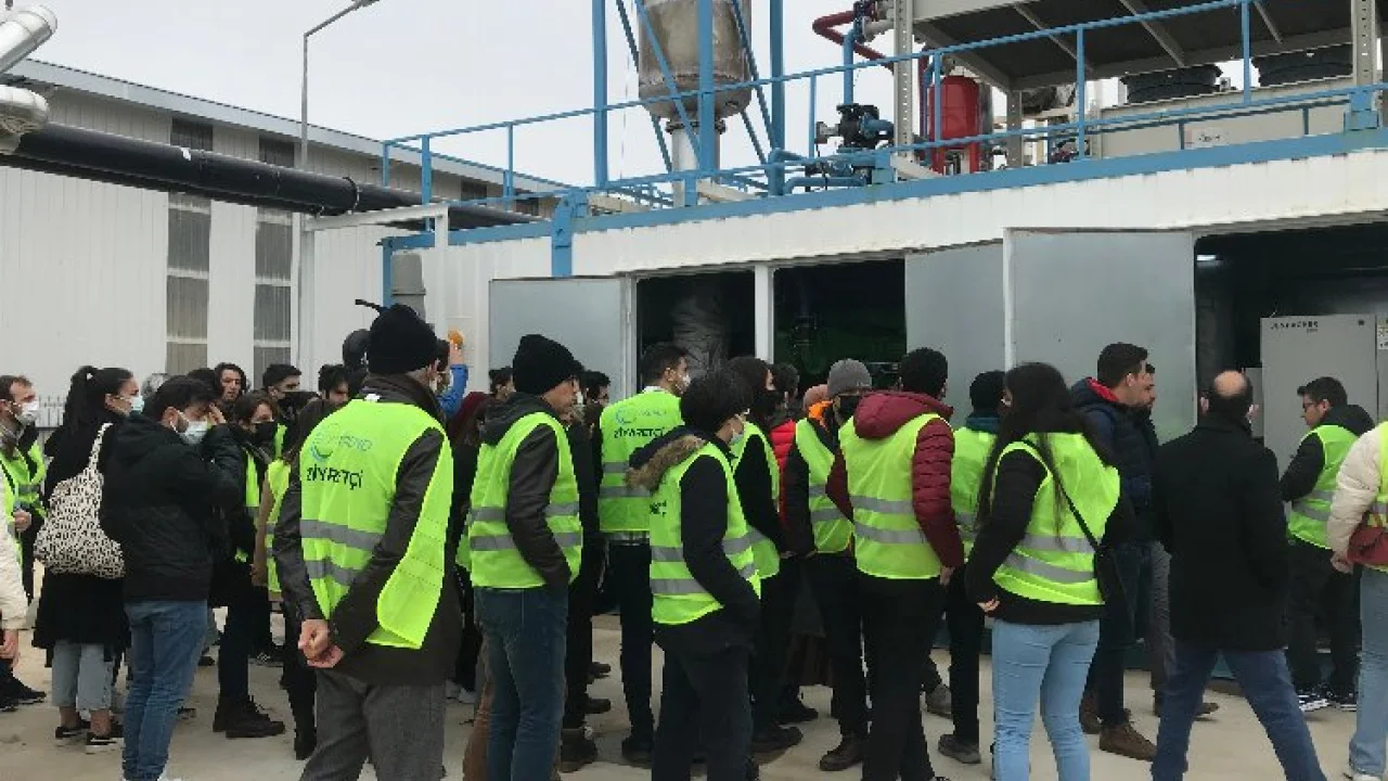 Bursa'da Mimar ve Mühendisler'den yerinde 'katı atık' incelemesi -