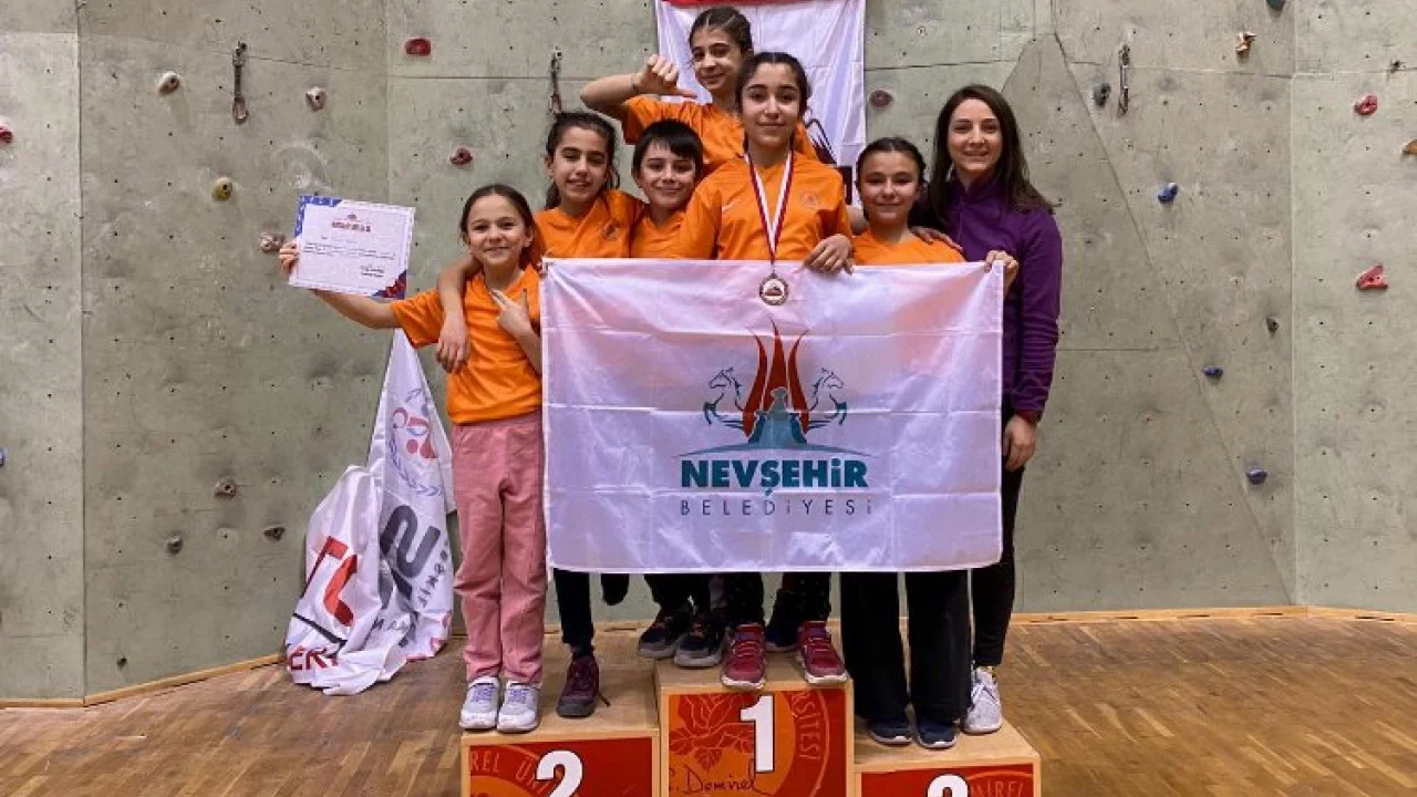 Nevşehirli sporcu Türkiye üçüncüsü oldu -