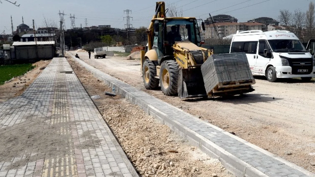 Bursa Osmangazi Yunuseli Meydan Caddesi'nde çalışmalar tamamlandı -