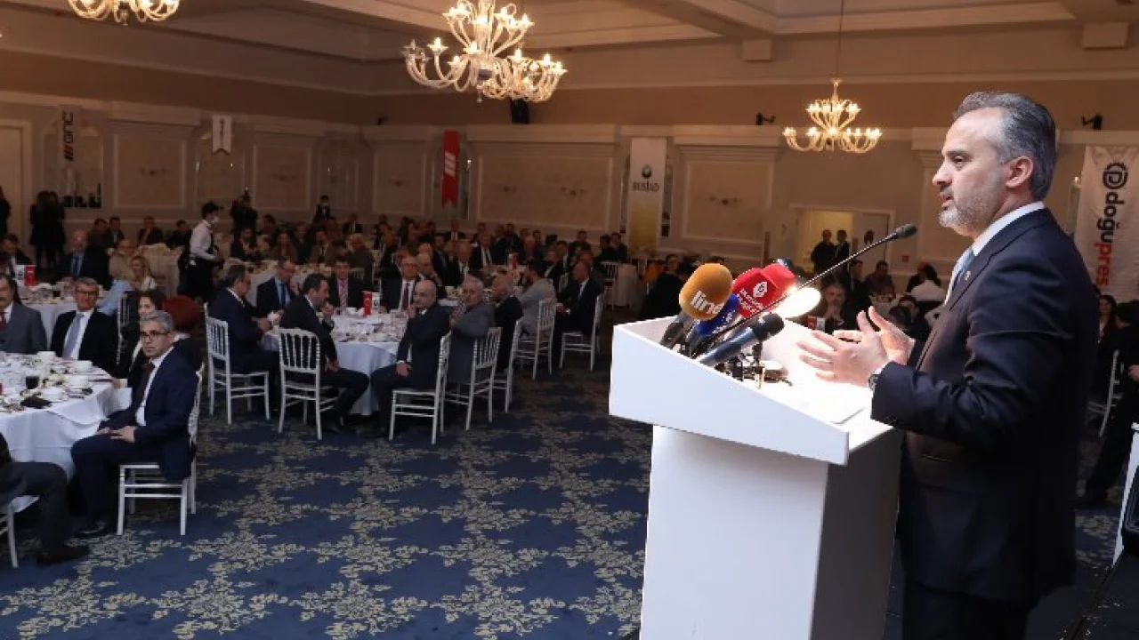 Bursalı sanayicilere Başkan Aktaş'tan 2040 Çevre Düzeni sunumu -