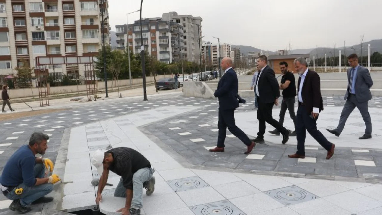 Manisa Büyükşehir, Karaçay rekreasyon alanında sona geldi -