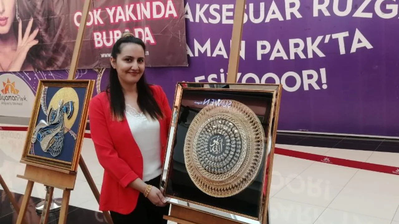 Adıyaman'da sanatın ışığında kadın -