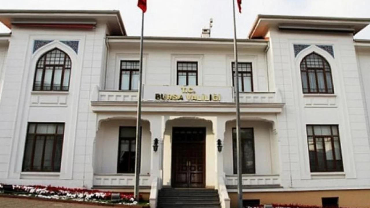 Bursa Valiliği'nden 7 günlük yasak -