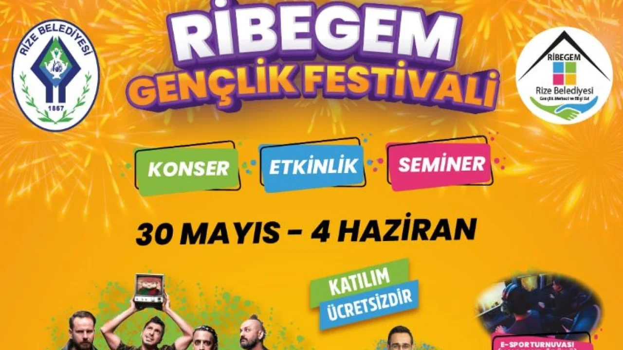 RİBEGEM, Gençlik Festivali'ne sayılı günler kaldı -