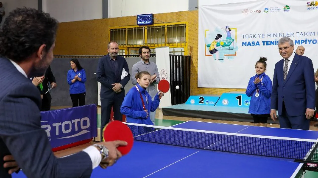 Sakarya 'Masa Tenisi'ne ev sahipliği yapıyor -