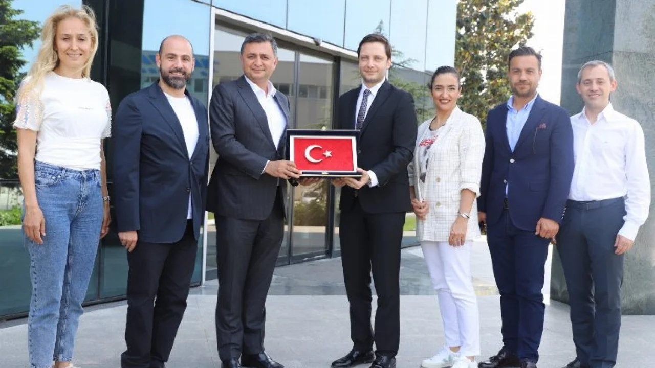 TÜGİAD Bursa'dan OİB'e hayırlı olsun ziyareti -