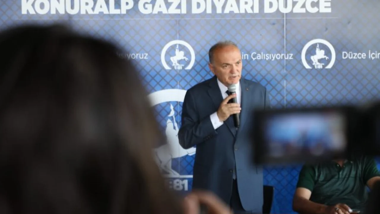 Düzce'de Başkan Özlü'den 1 Ağustos'a açık davet -