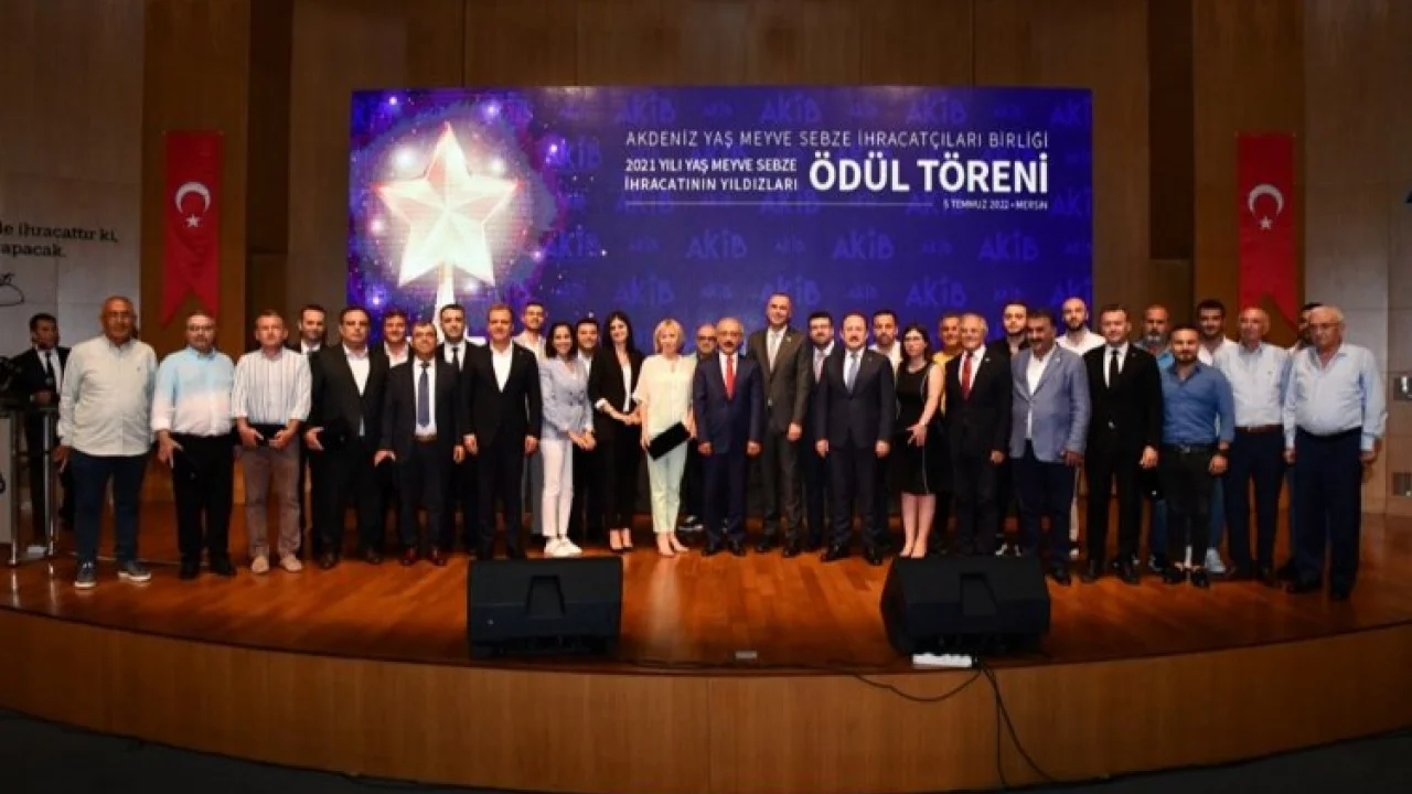 İhracat yıldızları ödüllendirildi -