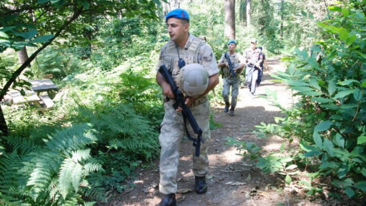 İstanbul'un ormanlık alanlarında Jandarma'dan yangın denetimi -