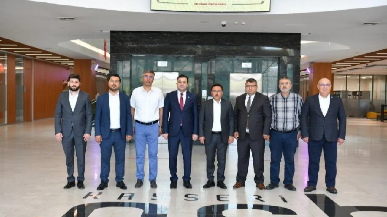 Gökmen Çiçek'ten Kayseri OSB'ye ziyaret -