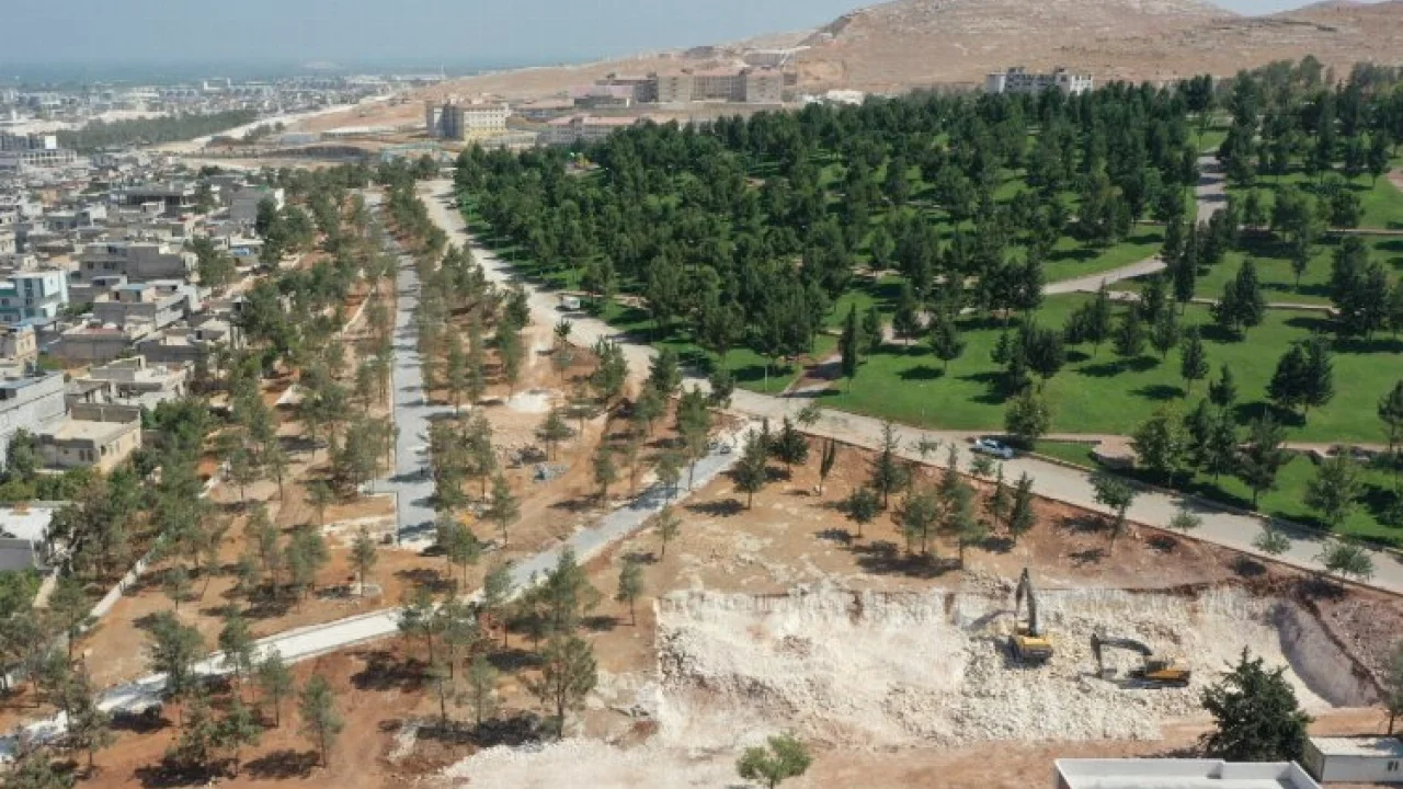 Karabağ Kardeşlik Parkı’nda 2. etapta sona doğru -