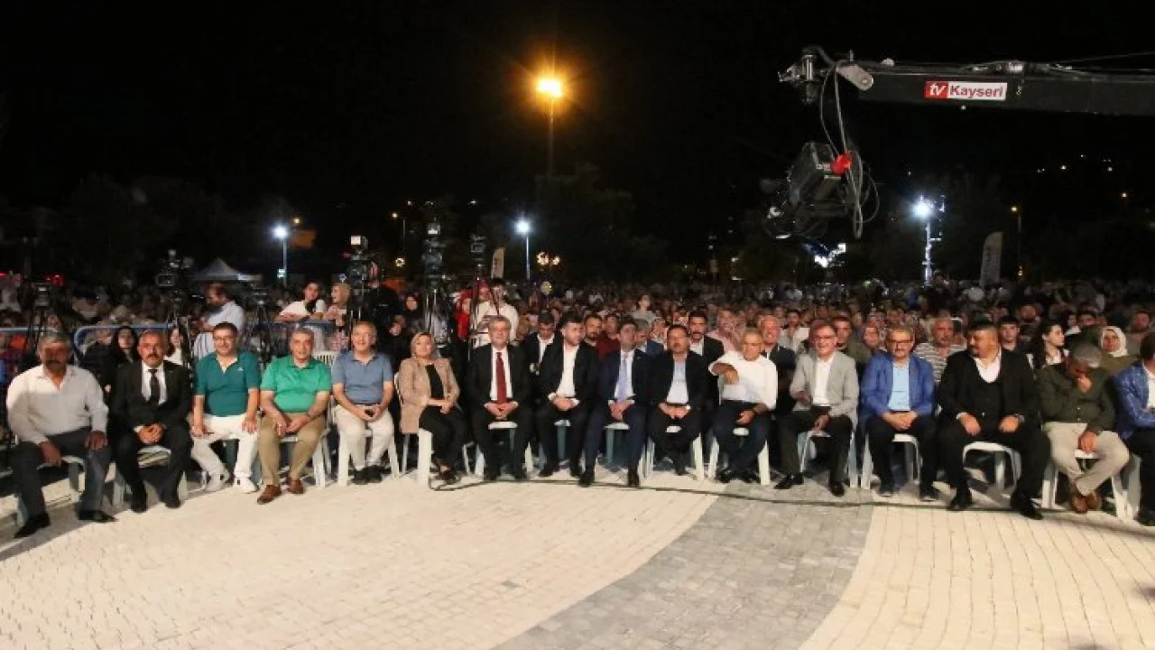 Kayseri Hacılar'da birlik gecesi -