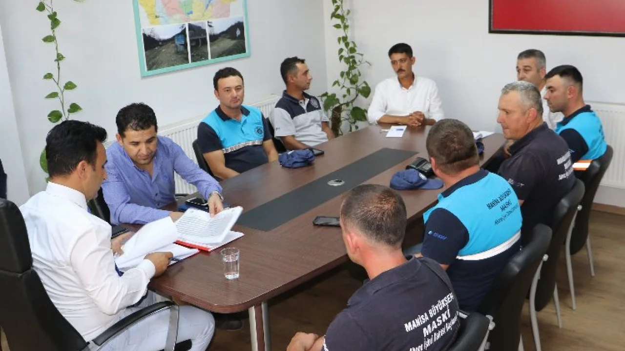 Manisa MASKİ'den çalışmalara yakın takip -