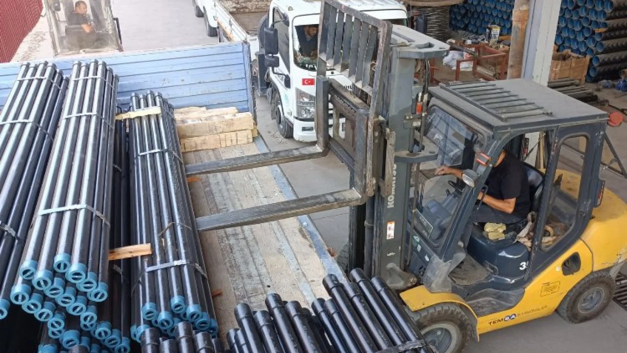MASKİ, 3 Bin 750 metre kolon borusu aldı -