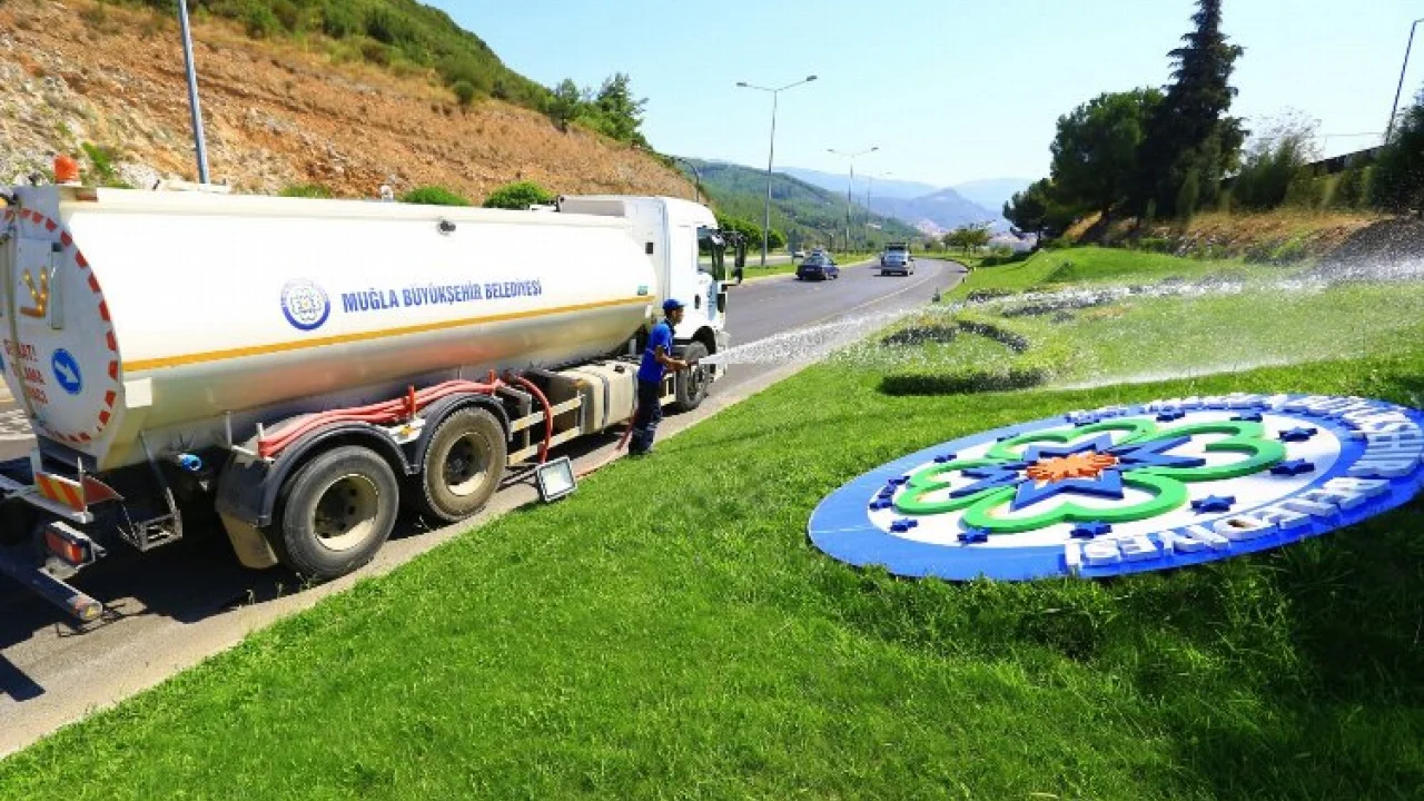 Muğla’da yeşil alan miktarını artırıyor -