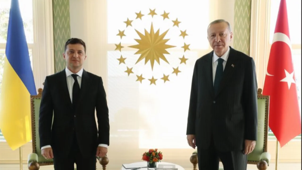 Erdoğan Zelenski ile görüştü -