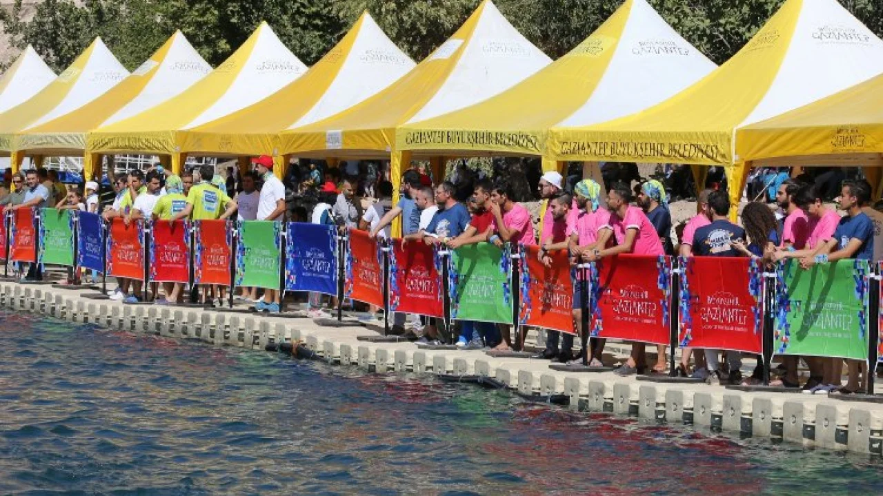 Gaziantep'te Rumkale Su Sporları'na hazırlanıyor -