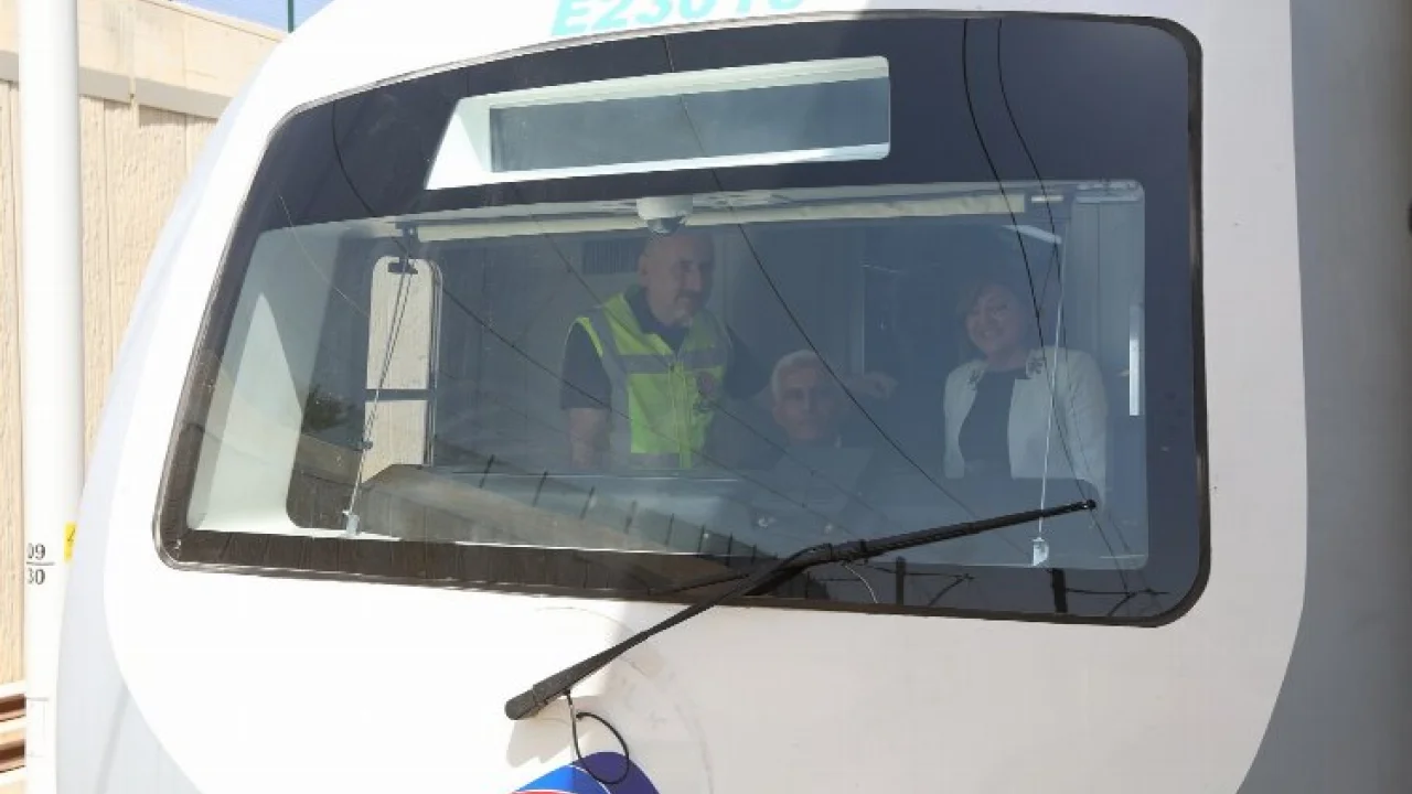 Gaziray test sürüşünde... -