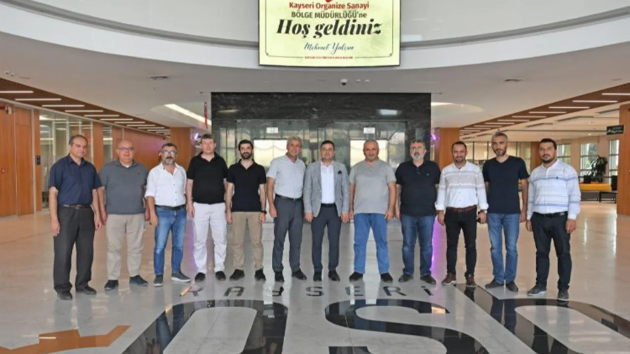 Kayseri OSB yönetimi üyelerle buluştu -