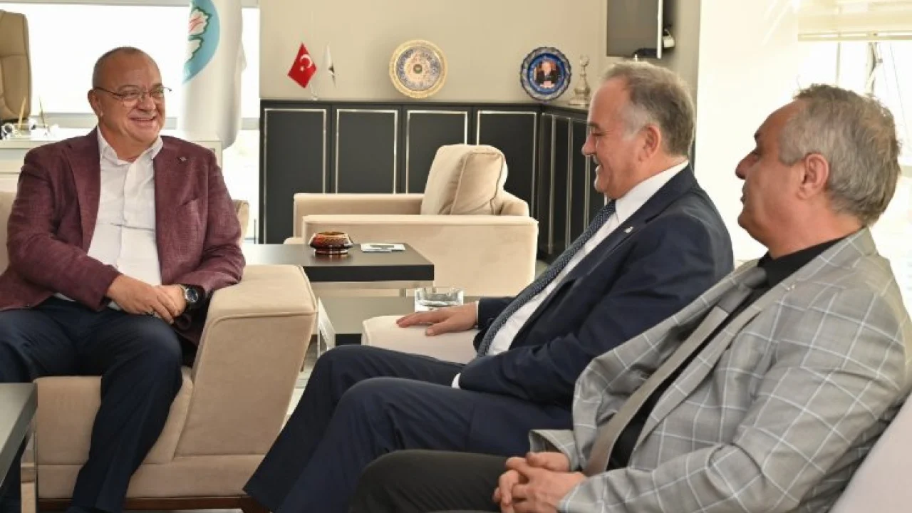 MHP Grup Başkanvekili Akçay’dan Başkan Ergün’e ziyaret -