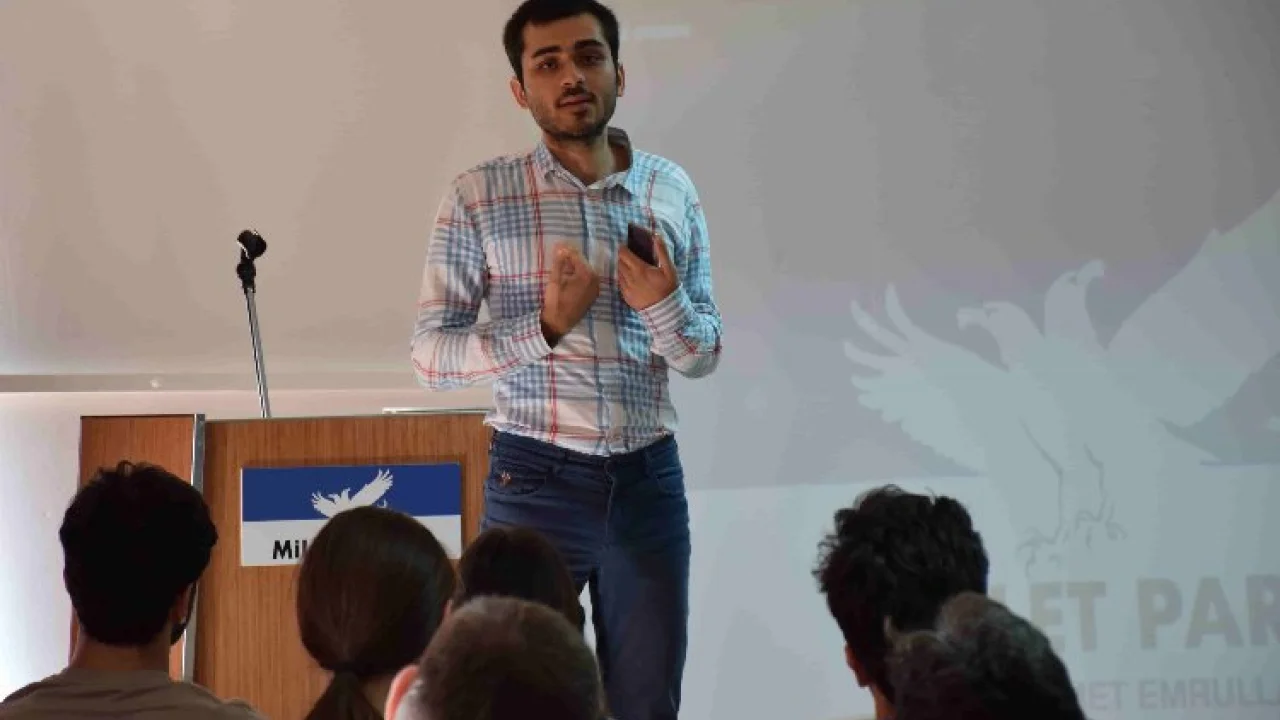 Millet Partisi’nde 23 yaşındaki genç Parti Sözcüsü oldu -