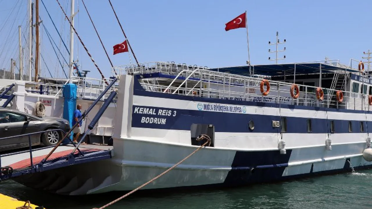 Bodrum-Datça feribot seferlerine yoğun ilgi -