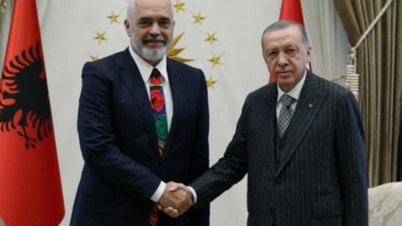 Cumhurbaşkanı Erdoğan, Arnavutluk Başbakanı Rama’yı kabul etti -