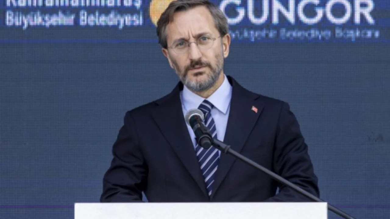 Fahrettin Altun, Kahramanmaraş'ta uluslararası fuarda konuştu -