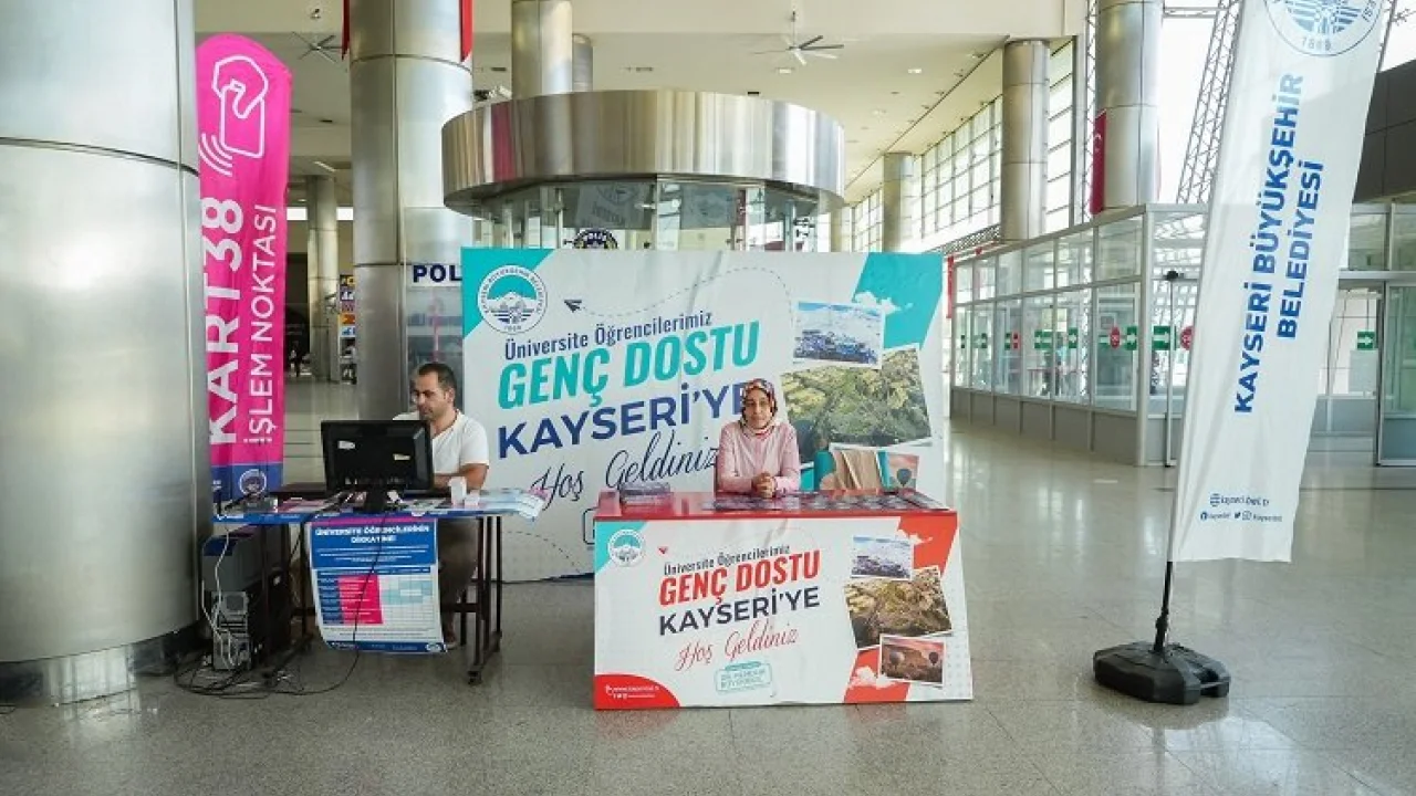 Kayseri 10 bin üniversiteliye 'hoşgeldiniz' dedi -