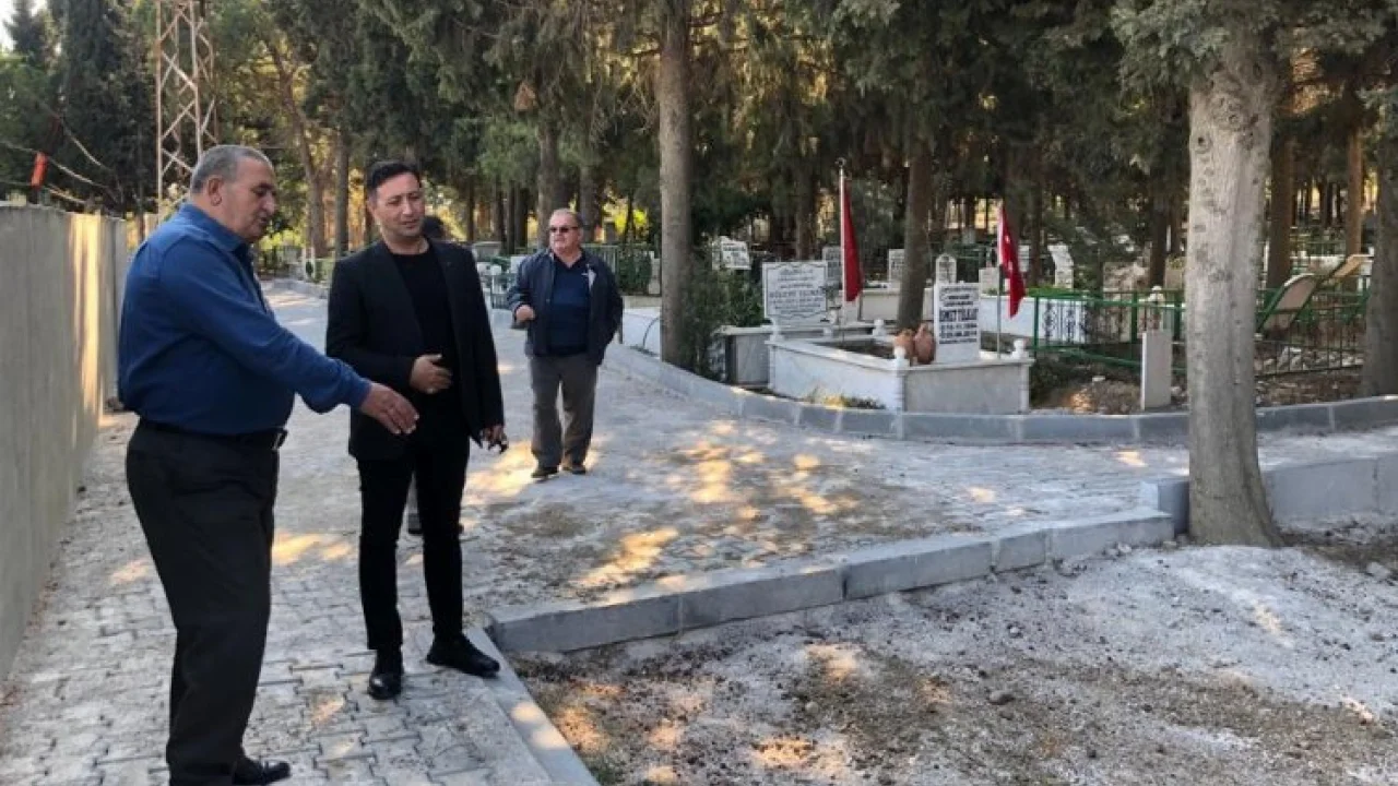 Manisa'da mezarlıkların eksiklikleri gideriliyor -