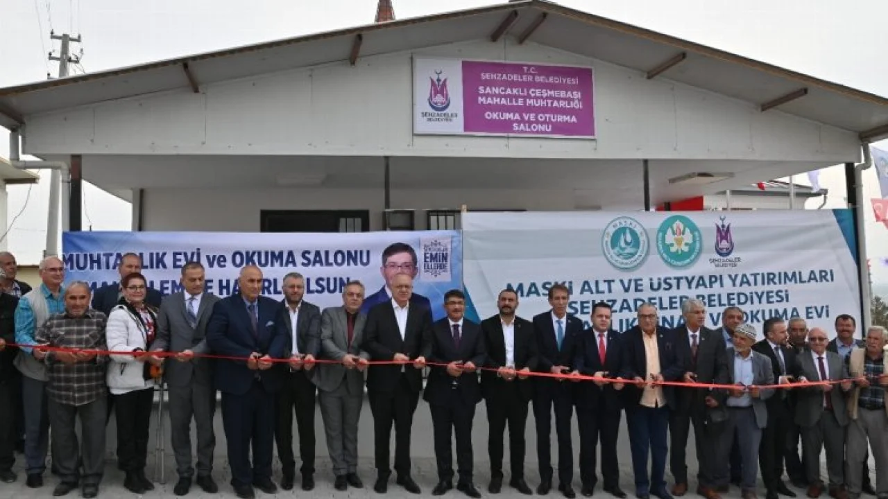 Manisa Şehzadeler'e Başkan Ergün'den yatırım turu -