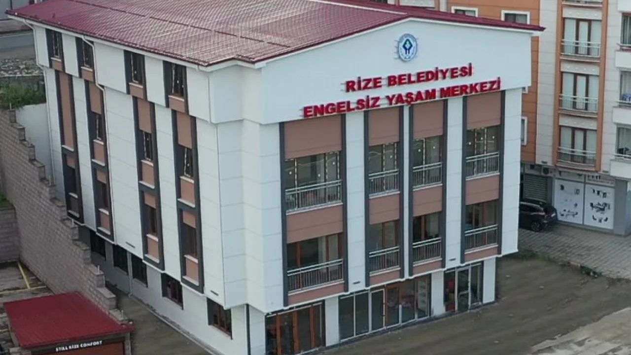 Rize'de 'engelsiz yaşam' açılışa hazırlanıyor -