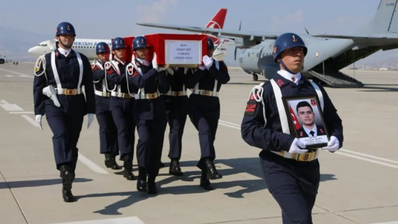 Şehit Uzman Çavuş naaşı Kahramanmaraş'a getirildi -