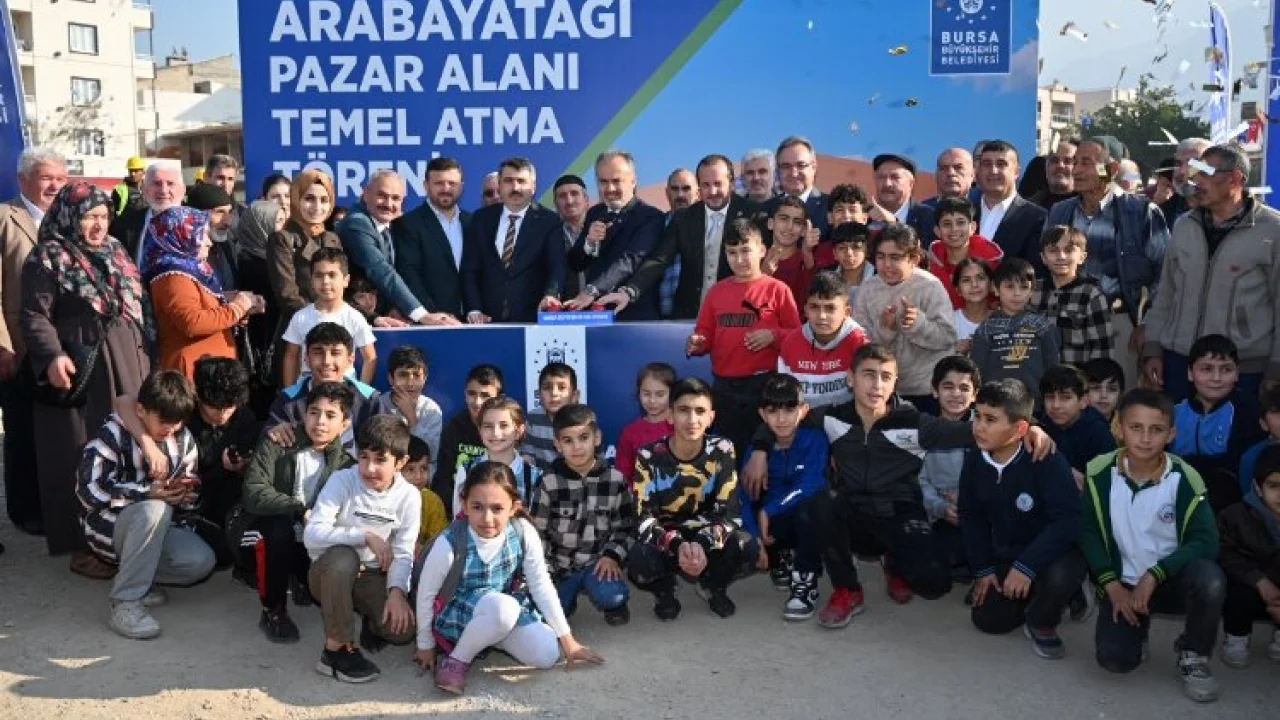 Bursa’ya yeni kapalı pazar alanı -