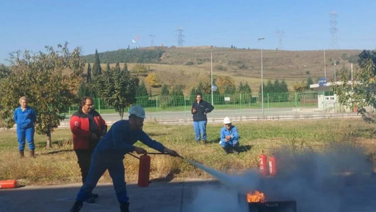 Kocaeli İtfaiyesi'nden İRAP kapsamında eğitim -