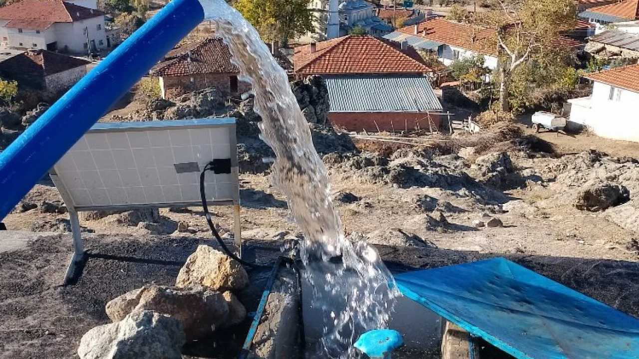 Manisa Demirci'de Yeğenler sağlıklı suya kavuştu -