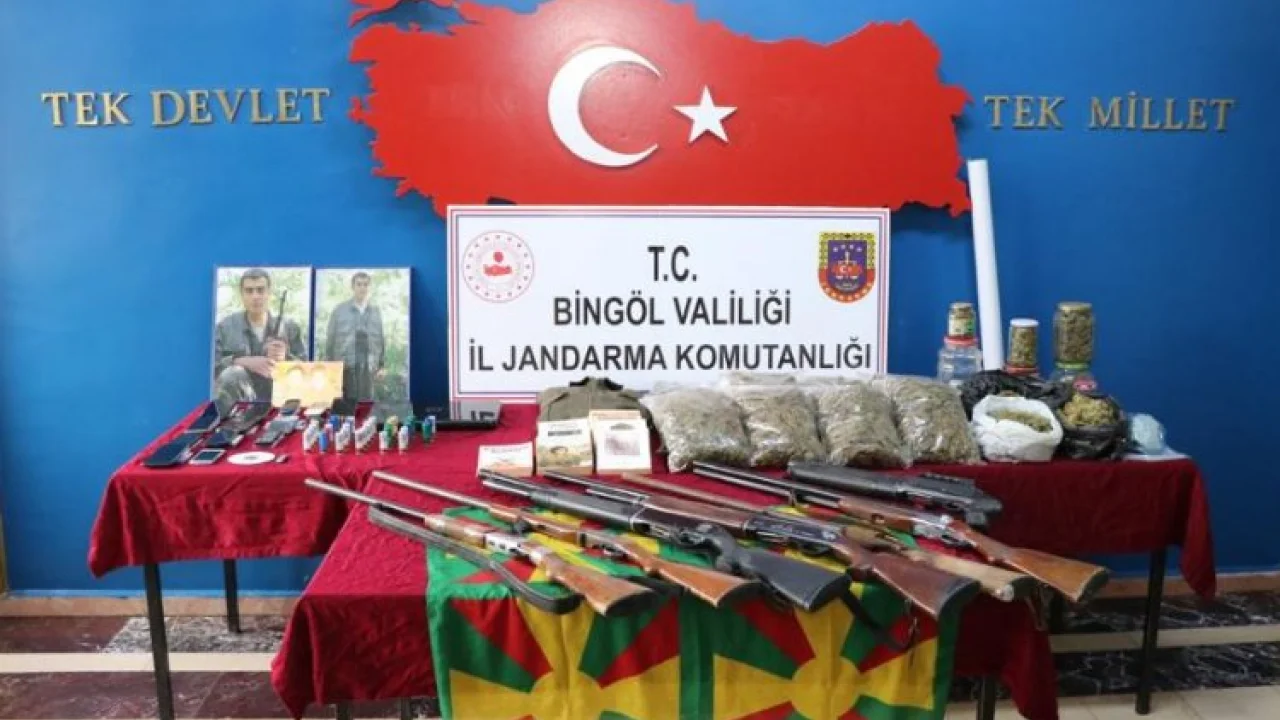 Bingöl merkezli 2 ilde eş zamanlı PKK/KCK operasyonu -