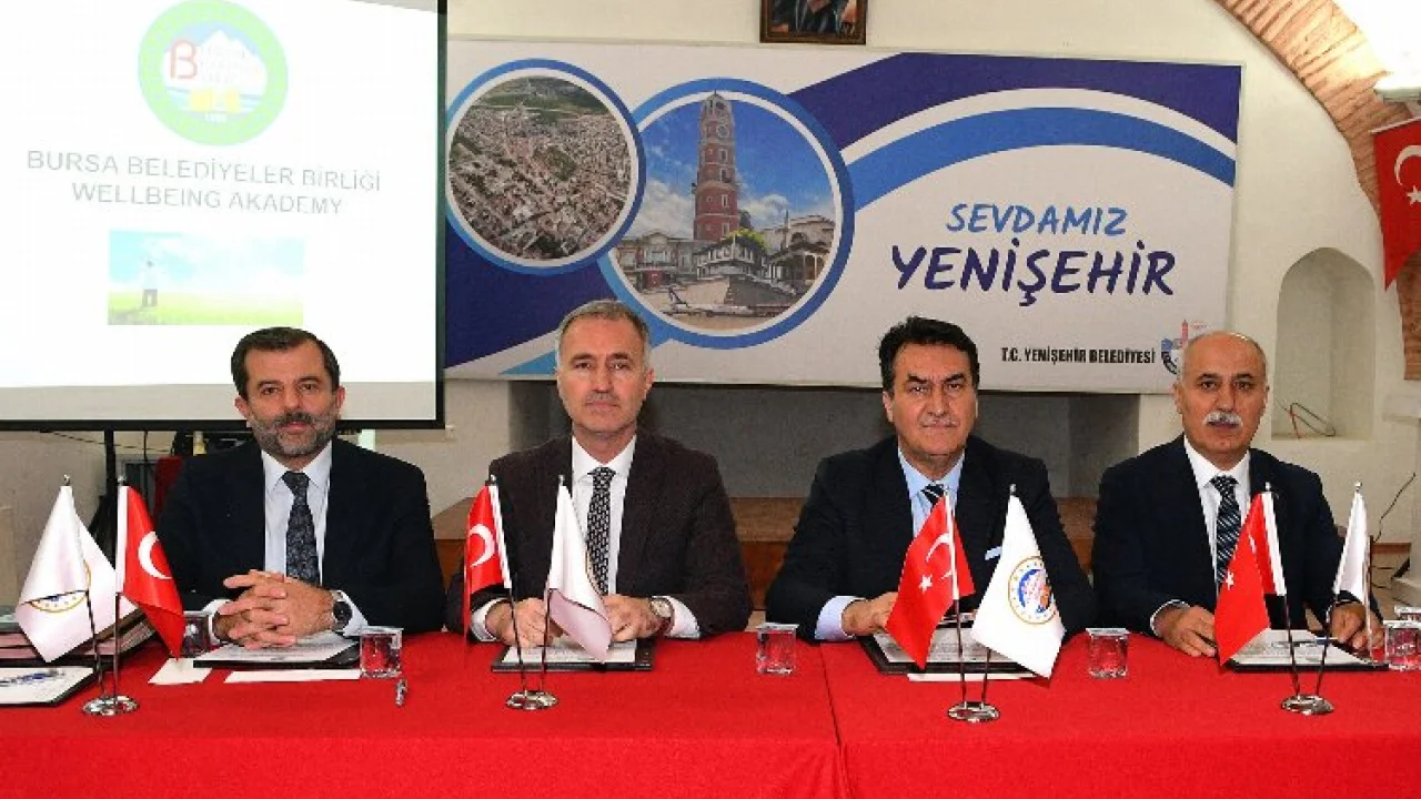 Bursa Belediyeler Birliği yılın son toplantısını Yenişehir’de yaptı -