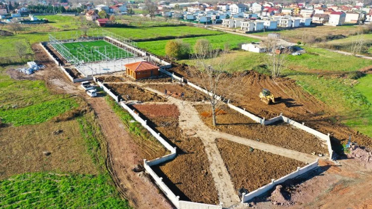 Kocaeli Kartepe'de 'Rahmiye Parkı' şekilleniyor -