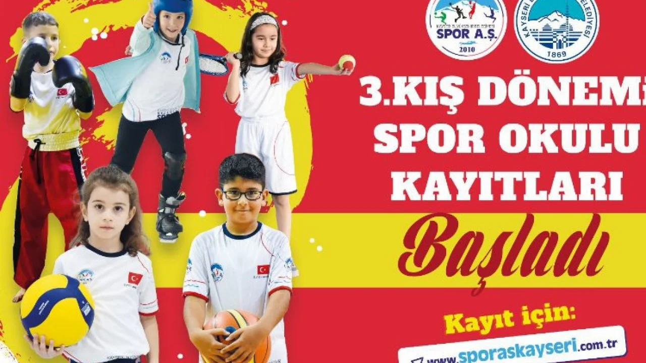 Kayseri Büyükşehir Belediyespor'dan kış okulu -